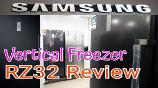 Samsung Vertical Freezer RZ32 Review and RR39 Refrigerator Review।। 4K Video Shahinur Alam