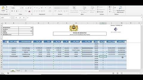 Relevé de Déduction Edi Déclaration de la Tva ( Partie 1 ) شرح سريع