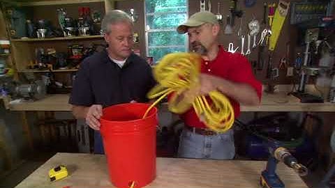 Simple Solutions: Extension Cord Storage