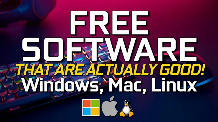 Free Software That Are Actually Good! (2025 Update)