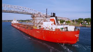 CSL FRONTENAC - Downbound Port Huron, Michigan 6-1-2024