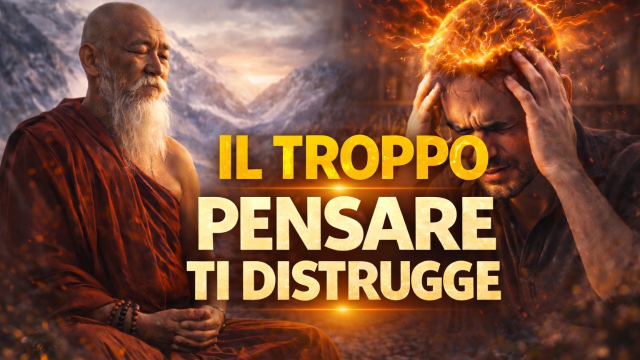 Perché “pensare troppo” ti spegne: il metodo dei monaci per ritrovare energia