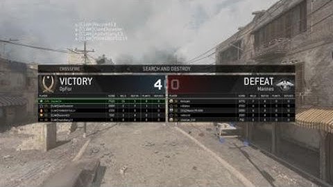 MWR Search and Destroy  15-1 Crossfire