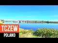 Tczew - Poland, walking tour in Tczew | 4K