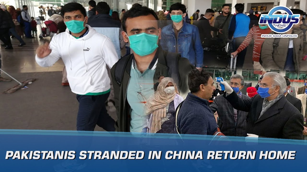 Pakistanis stranded in China return home | Indus News