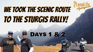 The Road to Sturgis! | Part 1  L.A. to Zion to Mexican Hat Utah | 80th Sturgis Motorcycle Rally