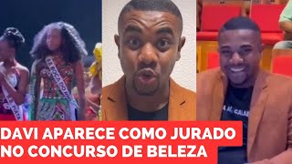 DAVI APARECE NO CONCURSO DE BELEZA COMO JURADO F MOSTRA TODOS OS DETALHES