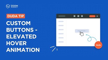 Duda Tip: Custom Buttons - Elevated Hover Animation