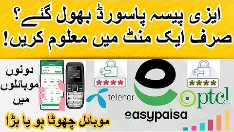 Easypaisa PIN Reset 2025 | Recover Forgotten Easypaisa Password | Unlock Easypaisa Account Pin