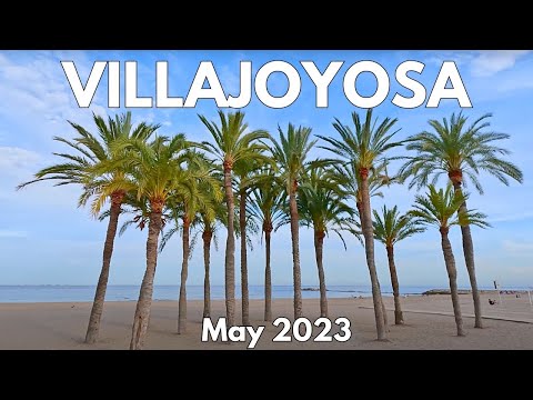 4K Villajoyosa Spain - Walking Tour 2023