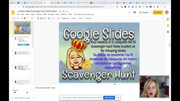 Google Slides Scavenger Hunt Slide 1