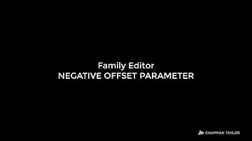 Negative Offset Parameter