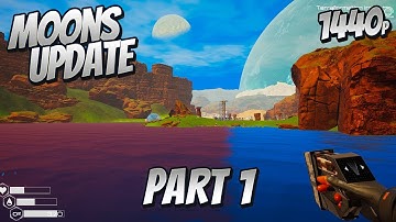 Planet Crafter - Moons Update Part 1 of 3 - No Commentary