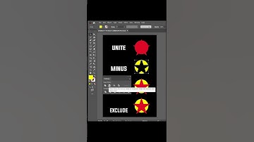 Master Pathfinder Tool In Illustrator| Design with Muskan #shorts #adobeillustrator  #ytshorts