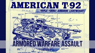 Armored Warfare: Assault | Обзор T-92 в ТОПе 😎