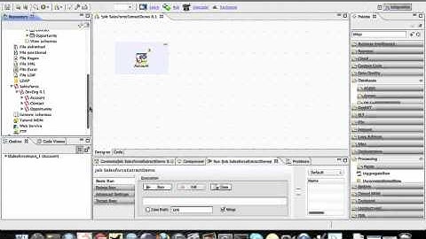 Talend And Salesforce Tutorial 1