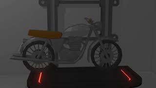 Projet IT / Animation 3D : élévateur de moto ! screenshot 4