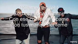 Nacho, Yandel, Bad Bunny - Báilame (Remix) (Letra)