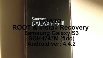 HOW TO Root and Install Custom Recovery CWM on Samsung Galaxy S3