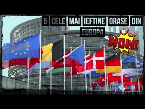 Video: Cele Mai Ieftine Orașe Europene Pentru A Călători