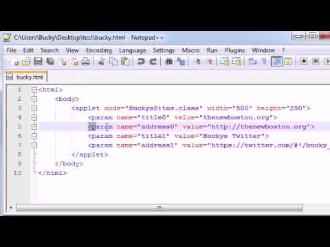 Intermediate Java Tutorial   32   Getting the Data from the HTML File