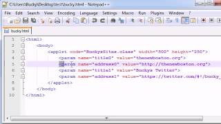Intermediate Java Tutorial 32 Getting the Data from the HTML File