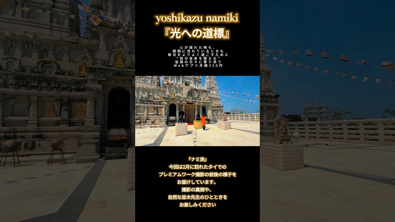 並木良和『光への道標』アプリ会員限定✨人気の質問コーナー＆ナミ旅追加 webコンテンツ月額330円 #並木良和 #光への道標