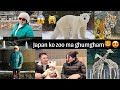 JAPAN KO ZOO TIRA GHUMNA GAKO HAI🐯🐘😇 ||GHUMERA PANI NASKANE KATI THULO THAU HO😱