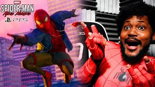 Black Man Plays Black Spider Man | Spider Man Miles Morales Part 1 (Ps5 60Fps)