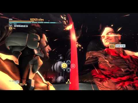 Metal Gear Rising: Sam DLC Armstrong Boss Fight HD