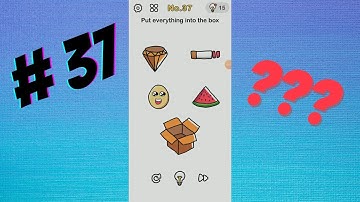 BRAINOUT I EASY SOLUTIONS I #37