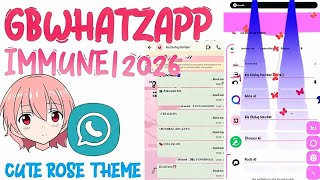 GBWhatsApp V24 Immune🎉 2026 | Full Antivirus | Pink Theme🎀 | Link Device✅ | #gbwhatsapp#modwhatsapp screenshot 4