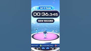 Astro Bot - Let It Slide - New Time #astrobot #speedrun