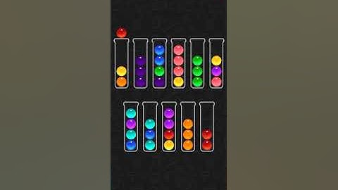Level 496 of Ball Sort Color Water Puzzle