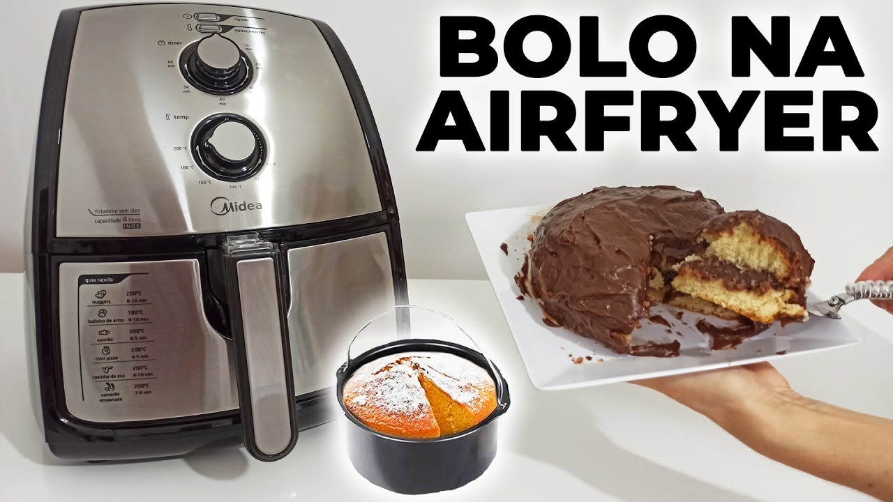 Bolo na air fry: 4 receitas para fazer em casa!