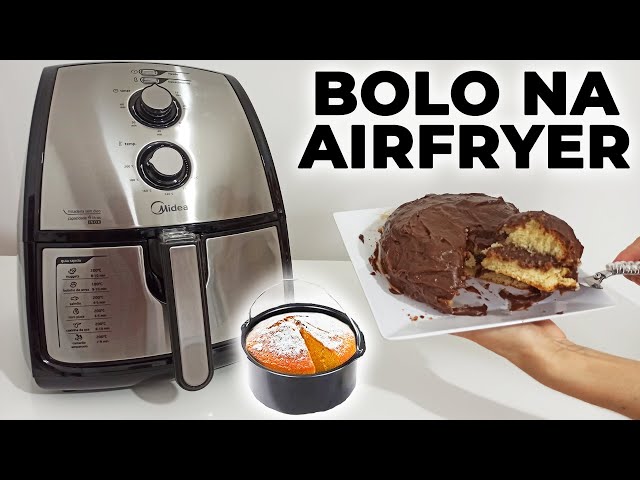 Bolo na Airfryer Tempo e Temperatura Certa - Air Fryer BR