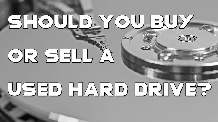 Should You Buy or Sell a Used Hard Drive