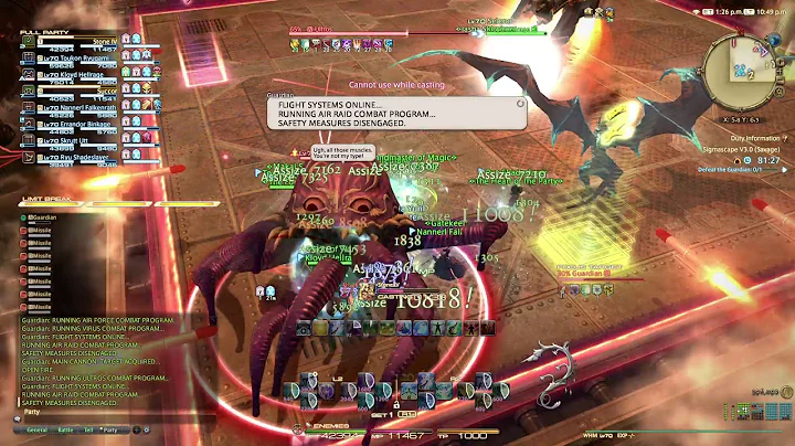 [FFXIV Stormblood] O7S Clear (WHM PoV)