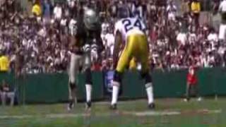 Darrelle Revis Interception off of Jamarcus Russell