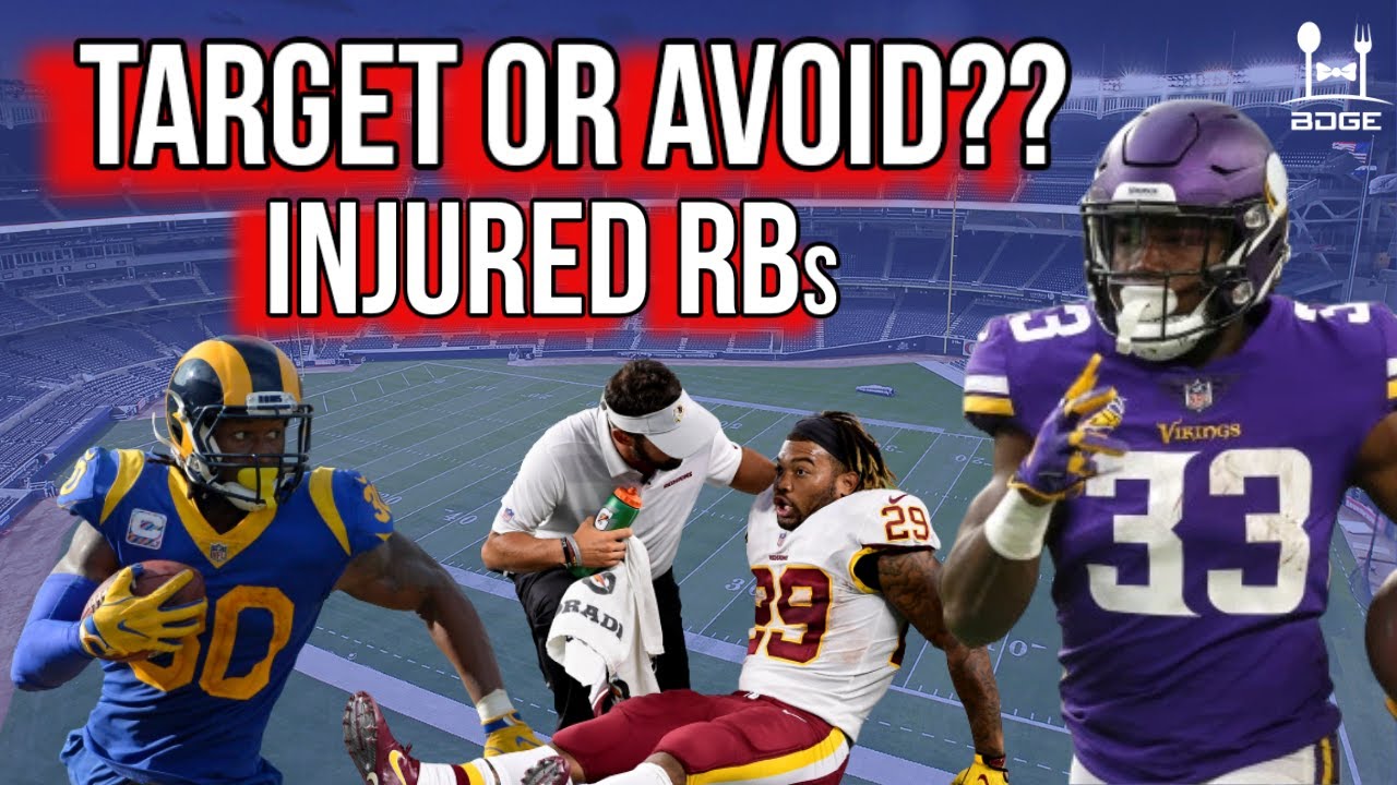 Running Backs to Avoid & Target in 2019 Fantasy Football (Based on 2018 Injuries)