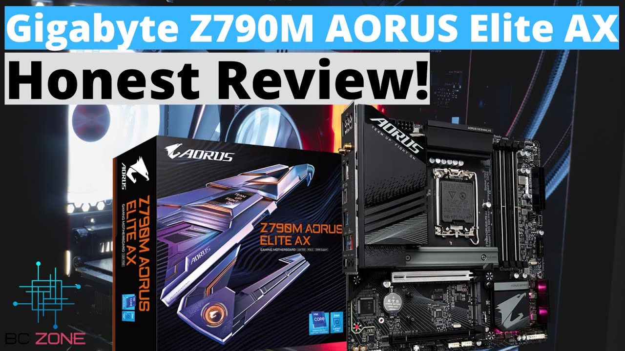 Лучшая материнская плата mATX по соотношению цены и качества! Обзор GIGABYTE Z790M AORUS Elite AX!