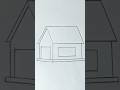 house 🏠 art for beginners #easy#house #art #drawing # technique