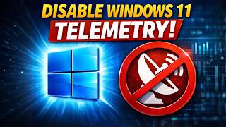 How to DISABLE Windows 11 TELEMETRY (Easy METHOD)