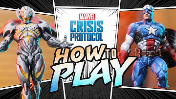 How to Play Marvel Crisis Protocol with Demo Game