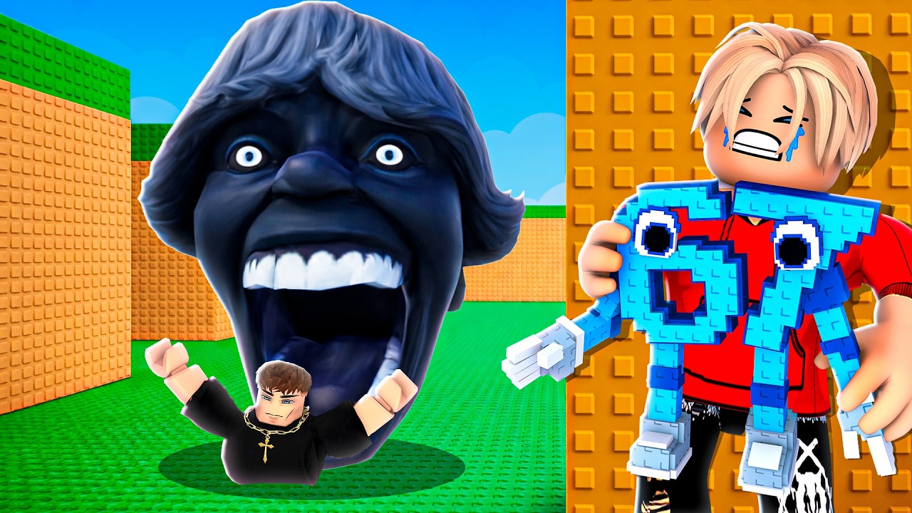 ESCAPE CREEPY RUNHEAD IN ROBLOX..