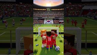 minecraft worldcup korea czech(마인크래프트 월드컵 한국체코) #minecraft #gaming #funny #memes