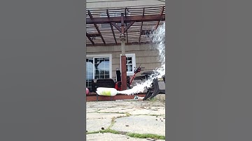 Soda Rocket Slow Motion