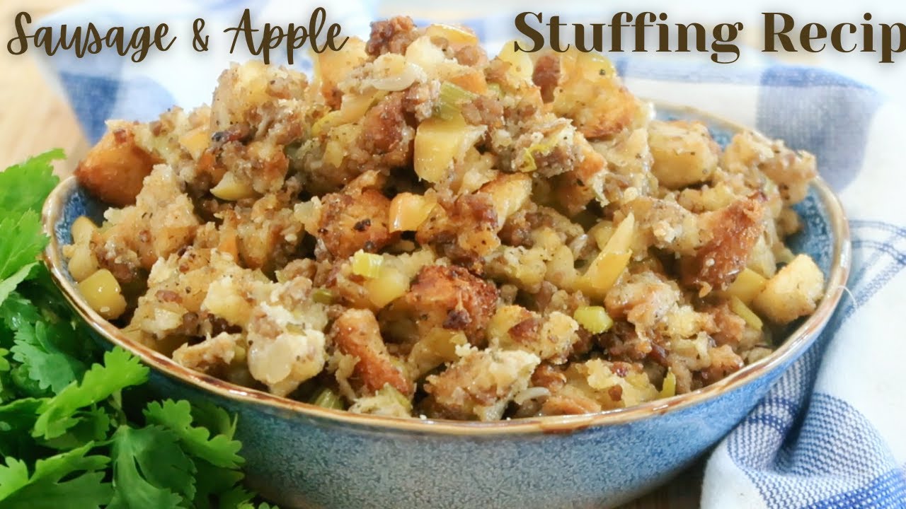 Sausage, Apple and Herb Stuffing - Eat Yourself Skinny