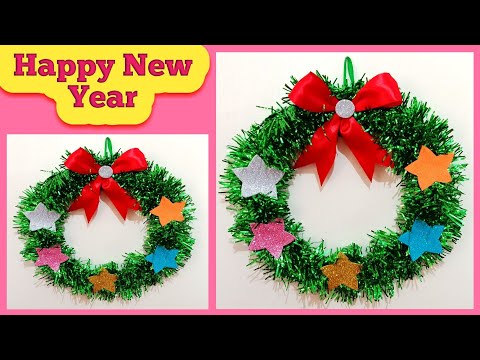 عمل ديكور لرأس السنه والكريسماس   