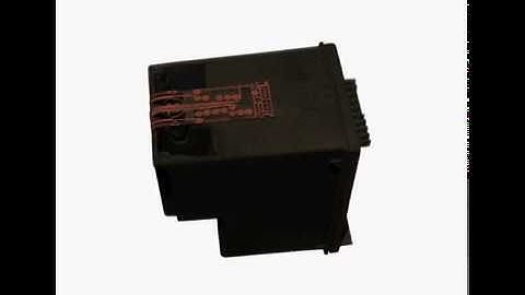 Rendering of Inkjet Cartridge from Micro-CT Scan